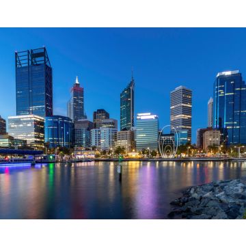 Lais Puzzle - Elizabeth Quay, Perth, nächtliches Stadtbild - 40, 100, 200, 500, 1.000 & 2.000 Teile