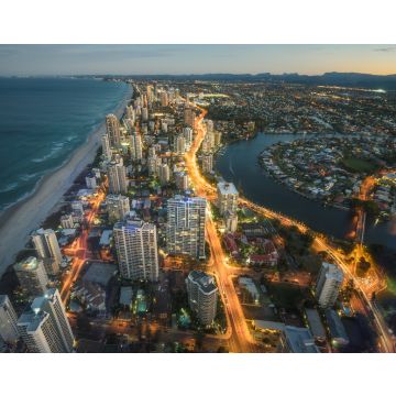 Lais Puzzle - Gold Coat Skyline in Queensland, Australien - 40, 100, 200, 500, 1.000 & 2.000 Teile