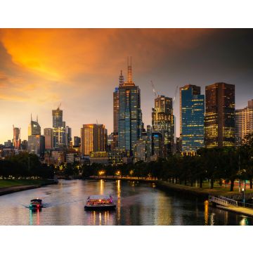 Lais Puzzle - Landschaft von Melbourne City über dem Maribyrnong River - 40, 100, 200, 500, 1.000 & 2.000 Teile