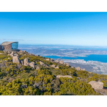Lais Puzzle - Blick auf Hobart und Pinnacle Shelter am Mount Wellington, Australien - 40, 100, 200, 500, 1.000 & 2.000 Teile