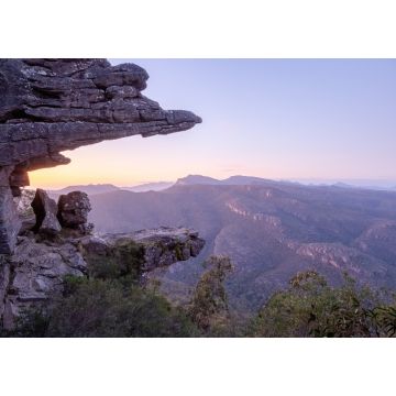 Lais Puzzle - Die Balkone an den Grampians-Bergen in Halls Gap, Victoria, Australien in den Stunden vor Sonnenaufgang - 1.000 Teile