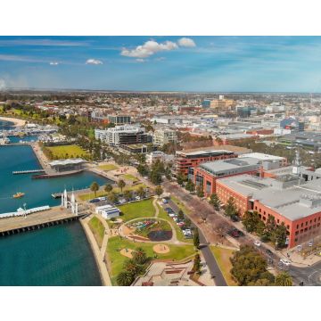 Lais Puzzle - Geelong, Australien. Luftaufnahme der Küstenlinie der Stadt - 40, 100, 200, 500, 1.000 & 2.000 Teile