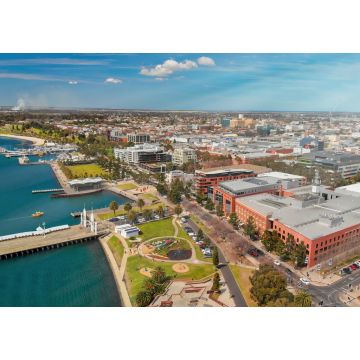 Lais Puzzle - Geelong, Australien. Luftaufnahme der Küstenlinie der Stadt - 1.000 Teile