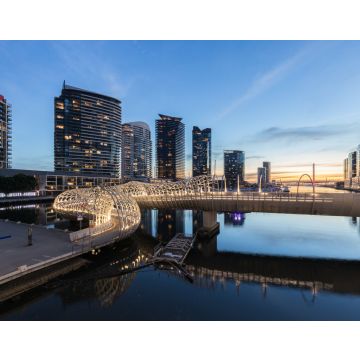 Lais Puzzle - Dockland City bei Nacht. Attraktiver Ort in Melbourne - 40, 100, 200, 500, 1.000 & 2.000 Teile