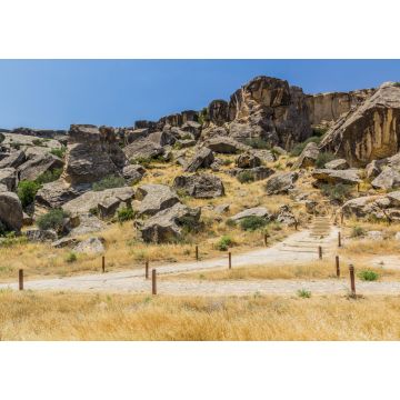 Lais Puzzle - Landschaft des Petroglyphen-Reservats Gobustan, Aserbaidschan - 1.000 Teile