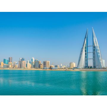 Lais Puzzle - Skyline von Manama, dominiert vom Gebäude des World Trade Center, Bahrain - 40, 100, 200, 500, 1.000 & 2.000 Teile