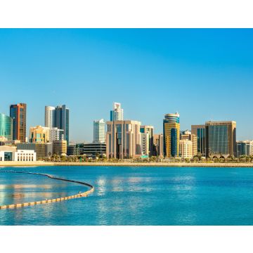 Lais Puzzle - Skyline des zentralen Geschäftsviertels von Manama. Das Königreich Bahrain - 40, 100, 200, 500, 1.000 & 2.000 Teile