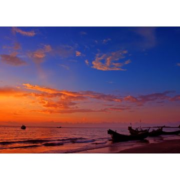 Lais Puzzle - Sonnenaufgang auf der Saint-Martin-Insel Die Saint-Martin-Insel, lokal bekannt als Narkel Jinjira, ist die einzige Koralleninsel und einer der berühmtesten Touristenorte Bangladeschs - 1.000 Teile