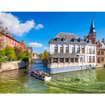 Lais Puzzle - Kanal in Brügge, Belgien - 40, 100, 200, 500, 1.000 & 2.000 Teile