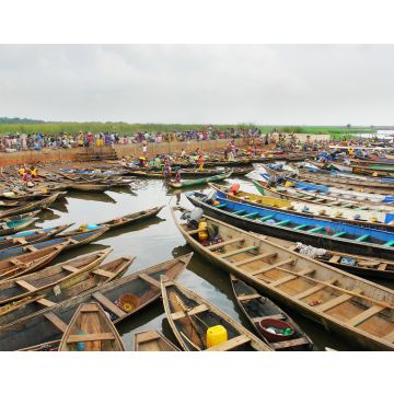 Lais Puzzle - Seedorf Ganvie am Nokoué-See in der Nähe von Cotonou, Benin - 40, 100, 200, 500, 1.000 & 2.000 Teile