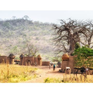 Lais Puzzle - Traditionelle Lehm- und Tonhäuser des Tata-Somba-Stammes im nördlichen Benin und Togo, Afrika - 40, 100, 200, 500, 1.000 & 2.000 Teile