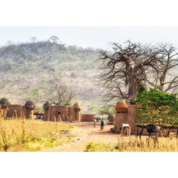 Lais Puzzle - Traditionelle Lehm- und Tonhäuser des Tata-Somba-Stammes im nördlichen Benin und Togo, Afrika - 1.000 Teile