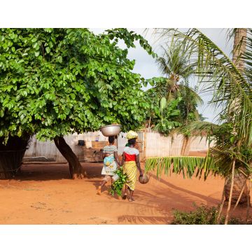 Lais Puzzle - Donne in einem Dorf in Benin, Afrika - 40, 100, 200, 500, 1.000 & 2.000 Teile