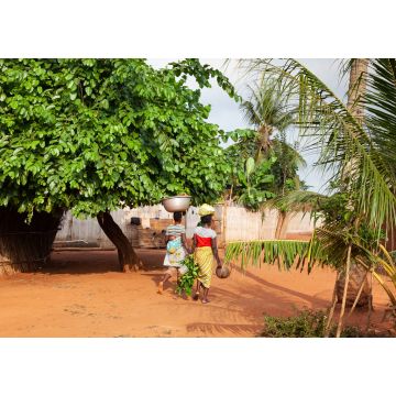 Lais Puzzle - Donne in einem Dorf in Benin, Afrika - 1.000 Teile