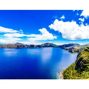 Lais Puzzle - Blick auf abgelegene Landschaft auf der Isla del Sol am Titicacasee - Bolivien - 40, 100, 200, 500, 1.000 & 2.000 Teile