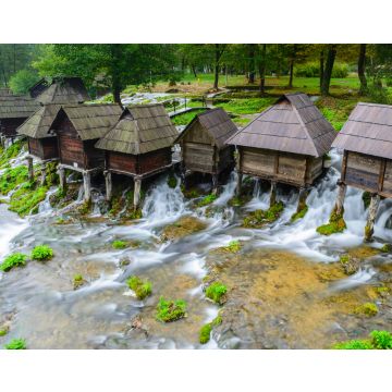 Lais Puzzle - Alte hölzerne Wassermühlen, Jajce in Bosnien und Herzegowina - 40, 100, 200, 500, 1.000 & 2.000 Teile