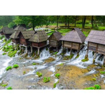 Lais Puzzle - Alte hölzerne Wassermühlen, Jajce in Bosnien und Herzegowina - 1.000 Teile