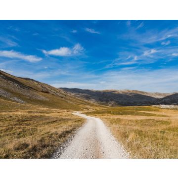 Lais Puzzle - Straße bis zum Horizont, ländliche Steppe und kurvige Hügel, Bosnien - 40, 100, 200, 500, 1.000 & 2.000 Teile