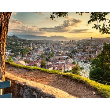 Lais Puzzle - Blick auf den Sonnenuntergang in Sarajevo, Bosnien - 40, 100, 200, 500, 1.000 & 2.000 Teile