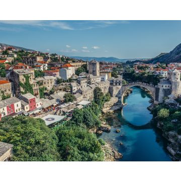 Lais Puzzle - Blick auf die Alte Brücke, rekonstruierte osmanische Brücke aus dem 16. Jahrhundert, Hauptattraktion der Altstadt von Mostar, Bosnien und Herzegowina - 40, 100, 200, 500, 1.000 & 2.000 Teile