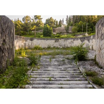 Lais Puzzle - Zerfallener Partisanenfriedhof in Mostar, Bosnien und Herzegowina - 1.000 Teile