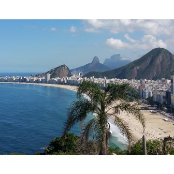 Lais Puzzle - Panoramablick auf die Copacabana in Rio de Janeiro, Brasilien - 40, 100, 200, 500, 1.000 & 2.000 Teile