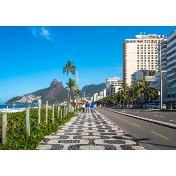 Lais Puzzle - Die berühmte Ipanema-Promenade in Rio de Janeiro, Brasilien - 1.000 Teile