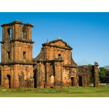 Lais Puzzle - Teil der UNESCO-Stätte - Jesuitenmissionen der Guaranis: Kirche, Ruinen von Sao Miguel das Missoe, Rio Grande do Sul, Brasilien - 40, 100, 200, 500, 1.000 & 2.000 Teile