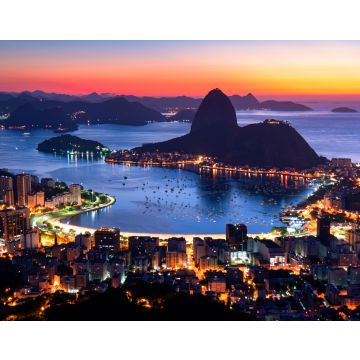 Lais Puzzle - Rio de Janeiro kurz vor Sonnenaufgang, Lichter der Stadt und der Zuckerhut - 40, 100, 200, 500, 1.000 & 2.000 Teile