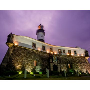 Lais Puzzle - Leuchtturm oder Farol da Barra ist ein Wahrzeichen in der Unterstadt von Salvador, Bahia, Brasilien - 40, 100, 200, 500 & 1.000 Teile