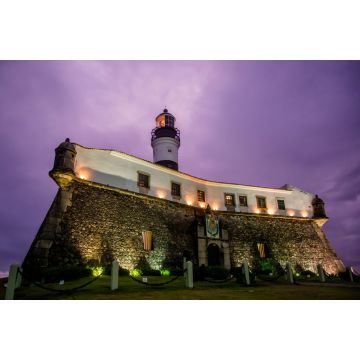 Lais Puzzle - Leuchtturm oder Farol da Barra ist ein Wahrzeichen in der Unterstadt von Salvador, Bahia, Brasilien - 2.000 Teile