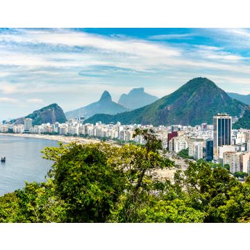Lais Puzzle - Tropische Ansicht der Copacabana in Rio de Janeiro, Brasilien - 40, 100, 200, 500, 1.000 & 2.000 Teile
