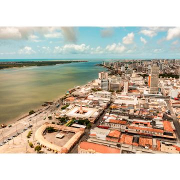 Lais Puzzle - Luftaufnahme mit Drohne von der Stadt Aracaju in Sergipe Brasilien - 1.000 Teile