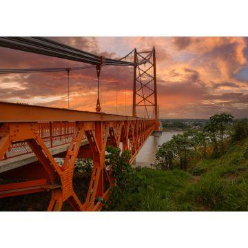 Lais Puzzle - Billingrst-Brücke am Nachmittag auf der Strecke von Puerto Maldonado nach Brasilien - 1.000 Teile