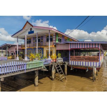 Lais Puzzle - Haus im Wasserdorf Kampong Ayer in Bandar Seri Begawan, der Hauptstadt von Brunei - 500, 1.000 & 2.000 Teile