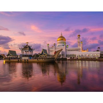 Lais Puzzle - Omar Ali Saifuddien Moschee in Bandar Seri Begawan, Brunei Darussalam - 40, 100, 200, 500, 1.000 & 2.000 Teile