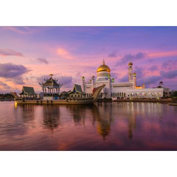 Lais Puzzle - Omar Ali Saifuddien Moschee in Bandar Seri Begawan, Brunei Darussalam - 1.000 Teile