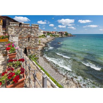 Lais Puzzle - Antike Festungsanlagen in der Altstadt von Sozopol, Bulgarien - 1.000 Teile