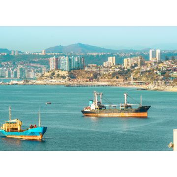 Lais Puzzle - Blick auf die Bucht von Valparaiso und Blick auf die Vina del Mar in Chile - 1.000 Teile