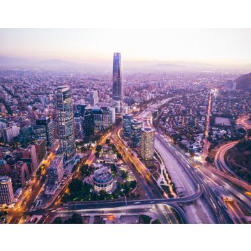 Lais Puzzle - Beeindruckendes Stadtbild von Santiago de Chile aus der Luft - 40, 100, 200, 500, 1.000 & 2.000 Teile