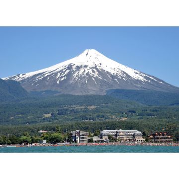 Lais Puzzle - Blick auf Pucon vom Villarica-See aus, Chile - 1.000 Teile