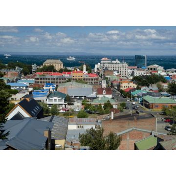 Lais Puzzle - Die Stadt Punta Arenas in der Region Magallanes und Chilenische Antarktis - 1.000 Teile