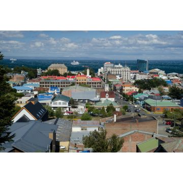 Lais Puzzle - Die Stadt Punta Arenas in der Region Magallanes und Chilenische Antarktis - 2.000 Teile