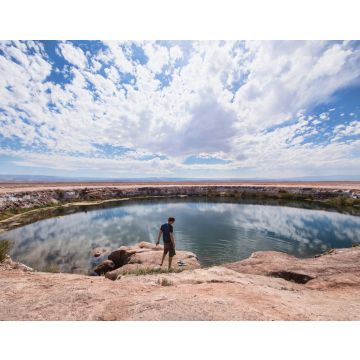 Lais Puzzle - Süßwasserbecken Ojos de Salar in der Wüste, San Pedro de Atacama, Chile - 40, 100, 200, 500, 1.000 & 2.000 Teile