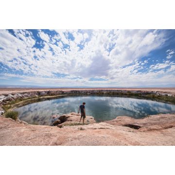 Lais Puzzle - Süßwasserbecken Ojos de Salar in der Wüste, San Pedro de Atacama, Chile - 2.000 Teile