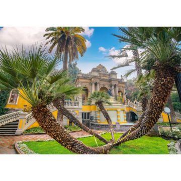 Lais Puzzle - Der alte Cerro Santa Lucia im Stadtzentrum von Santiago in Chile - 1.000 Teile