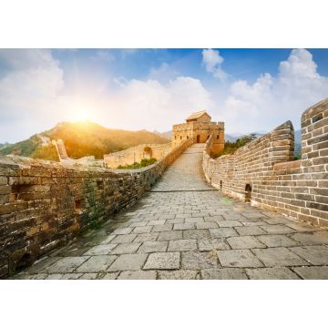 Lais Puzzle - Große Mauer bei Sonnenschein während des Sonnenuntergangs, in Peking, China - 1.000 Teile