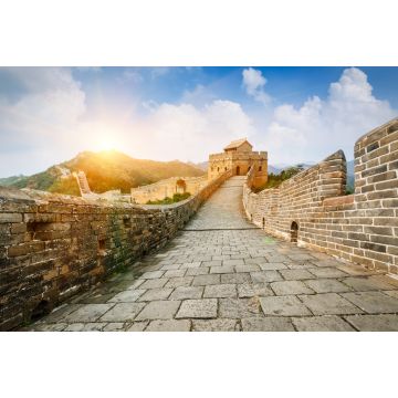 Lais Puzzle - Große Mauer bei Sonnenschein während des Sonnenuntergangs, in Peking, China - 2.000 Teile