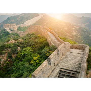 Lais Puzzle - Große Mauer bei Sonnenschein während des Sonnenuntergangs, in Peking, China - 1.000 Teile