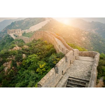 Lais Puzzle - Große Mauer bei Sonnenschein während des Sonnenuntergangs, in Peking, China - 2.000 Teile